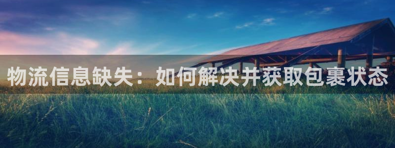 28圈加拿大官网：物流信息缺失：如何