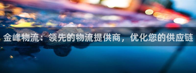 28圈.ccmpc正版：金峰物流：领