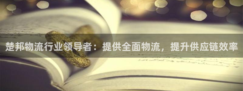 28圈app官网少林足球：楚邦物流行