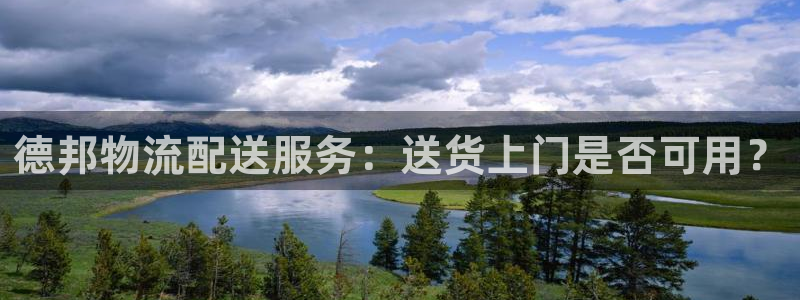 28圈官方网站预测：德邦物流配送服务