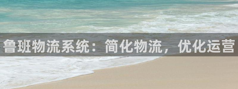 28圈注册网站多少：鲁班物流系统：简