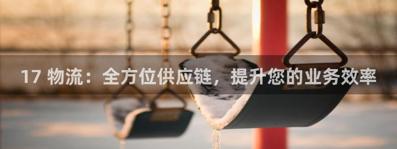 28圈免费充钱：17 物流：全方位供