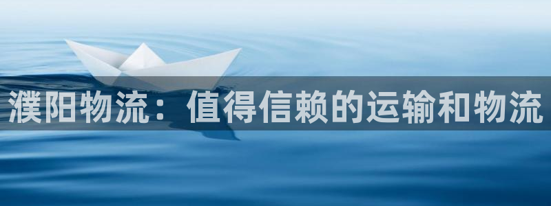 28圈黑钱：濮阳物流：值得信赖的运输