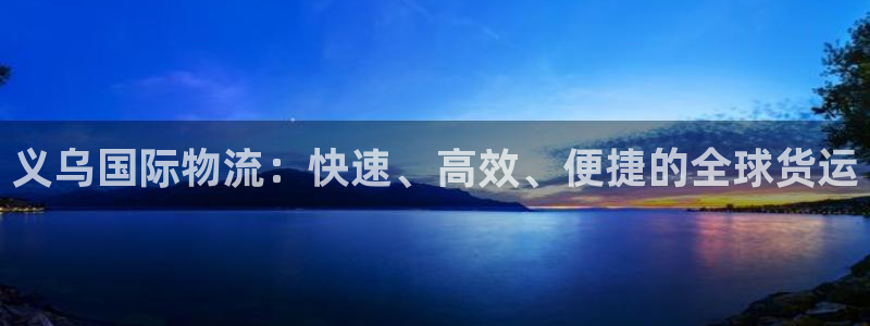 28圈加拿大最新版：义乌国际物流：快