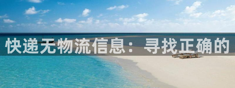 28圈里的财神:快递无物流信息:寻找